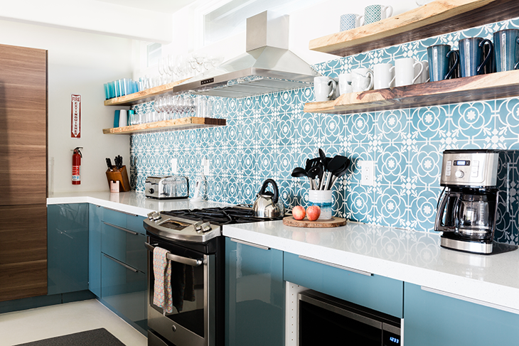 Kitchen in a Vacation Rental